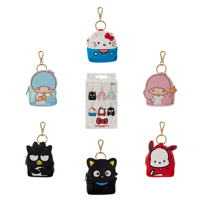 Loungefly Sanrio Characters Cosplay Mystery Mini Backpack Keychain Charm