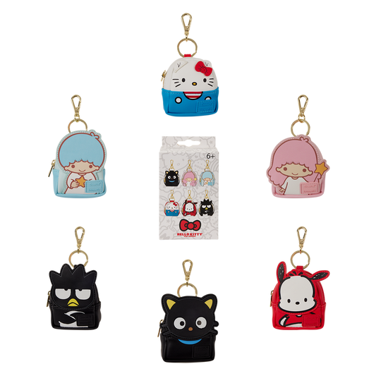 Loungefly Sanrio Characters Cosplay Mystery Mini Backpack Keychain Charm