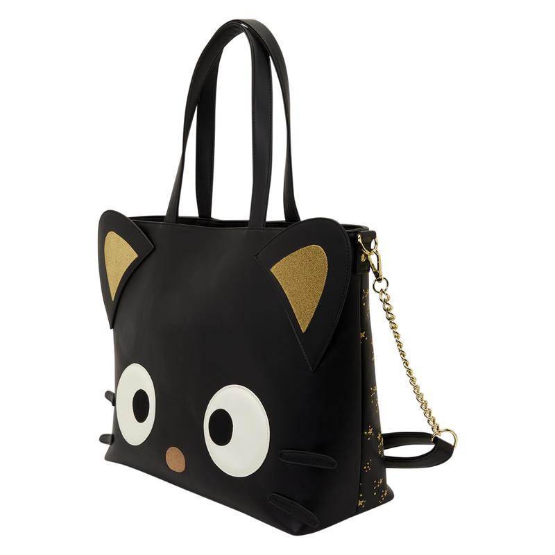 Loungefly Sanrio Chococat Stars Tote Crossbody Bag with Detachable Coin Bag
