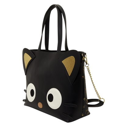 Loungefly Sanrio Chococat Stars Tote Crossbody Bag with Detachable Coin Bag