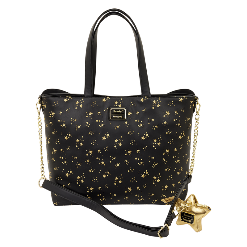 Loungefly Sanrio Chococat Stars Tote Crossbody Bag with Detachable Coin Bag