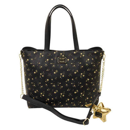 Loungefly Sanrio Chococat Stars Tote Crossbody Bag with Detachable Coin Bag