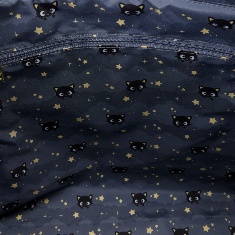 Loungefly Sanrio Chococat Stars Tote Crossbody Bag with Detachable Coin Bag