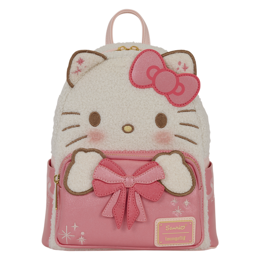 Hello Kitty Holiday Plush & Glitter Cosplay Mini Backpack