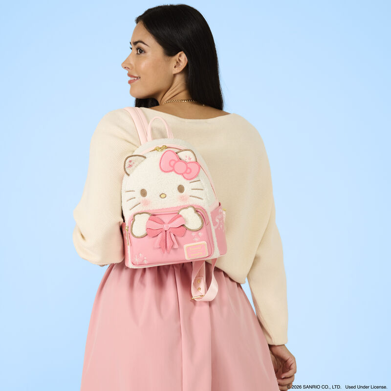 Hello Kitty Holiday Plush & Glitter Cosplay Mini Backpack