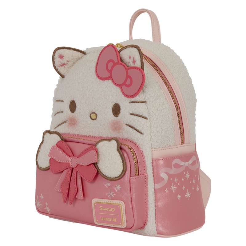 Hello Kitty Holiday Plush & Glitter Cosplay Mini Backpack