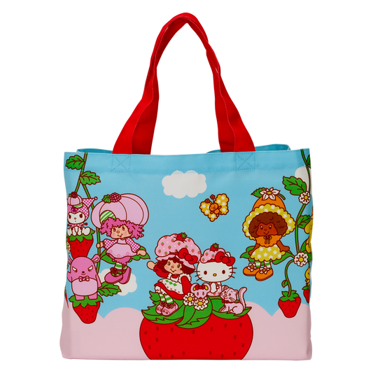 Sanrio Hello Kitty & Friends x Strawberry Shortcake Canvas Tote Bag