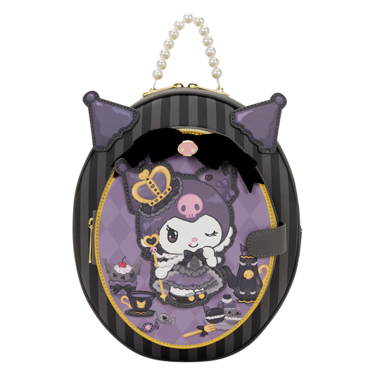 Loungefly Sanrio Kuromi 20th Anniversary Cameo Mini Backpack