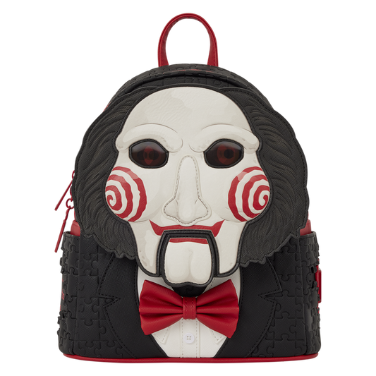 Saw Billy Puppet Lenticular Cosplay Mini Backpack Loungefly