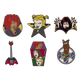 Scooby-Doo! The Hex Girls Mystery Box Pins Loungefly
