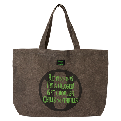 Scooby-Doo! The Hex Girls World Tour Oversized Canvas Tote Bag Loungefly