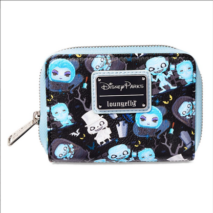 Parks The Haunted Mansion Chibi Ghosts Zip-Around Wallet