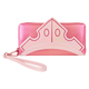 Sleeping Beauty Aurora Shiny Series Iridescent Wristlet Wallet