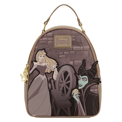 Backpack with Disney characters on a white background