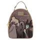 Backpack with Disney characters on a white background