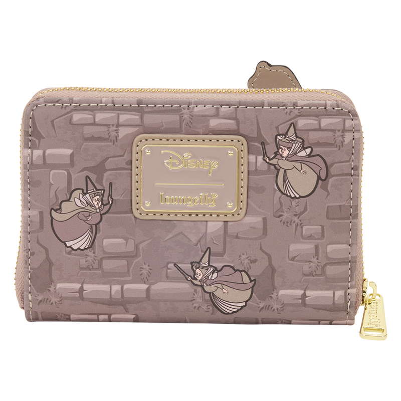 Disney wallet with character design on a white background