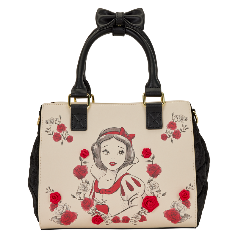 Loungefly Disney Snow White Roses Tote Crossbody Bag - Exclusive