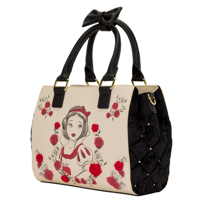 Loungefly Disney Snow White Roses Tote Crossbody Bag - Exclusive