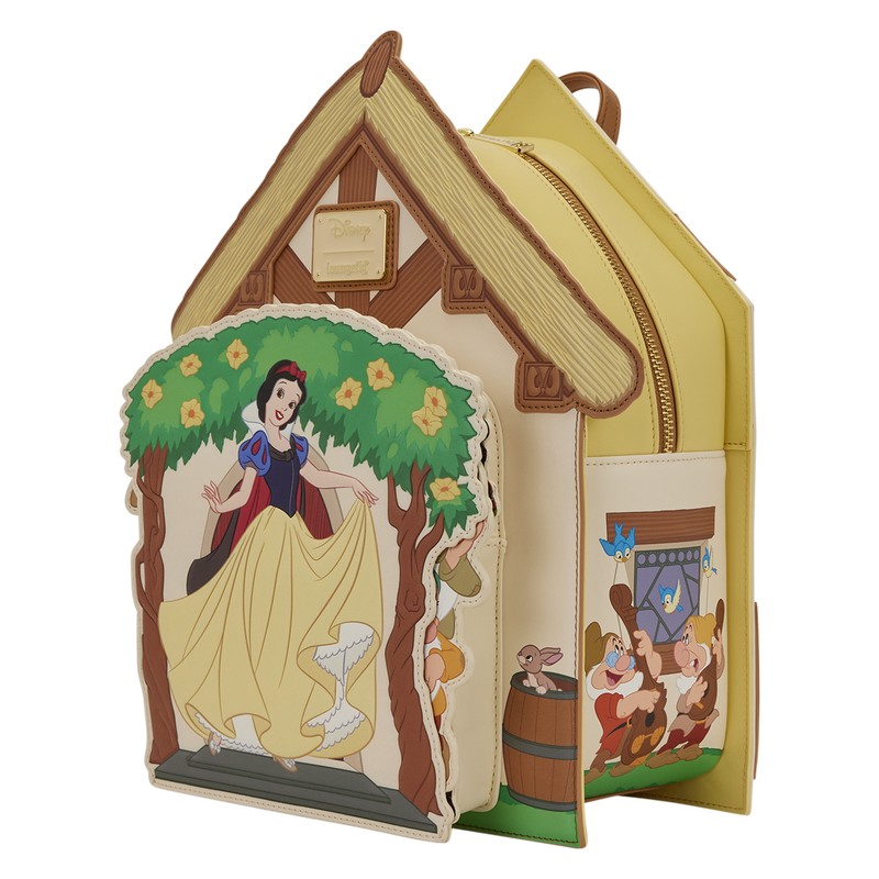 House-shaped product with Snow White design on a white background