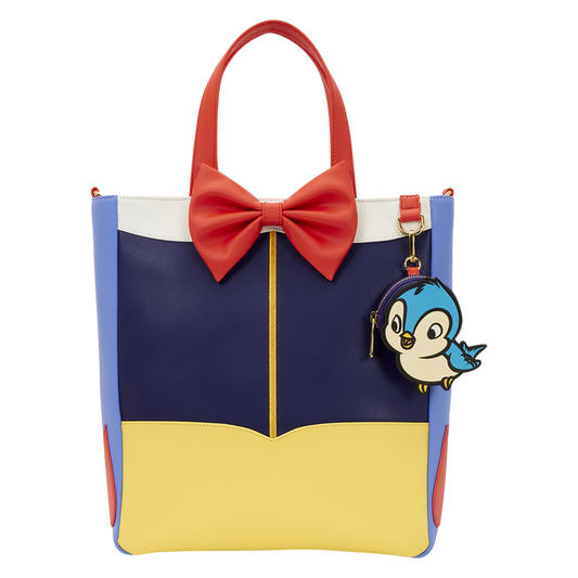 Snow White Cosplay Tote Crossbody Bag with Coin Bag