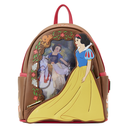 Snow White Lenticular Princess Series Mini Backpack Loungefly Disney