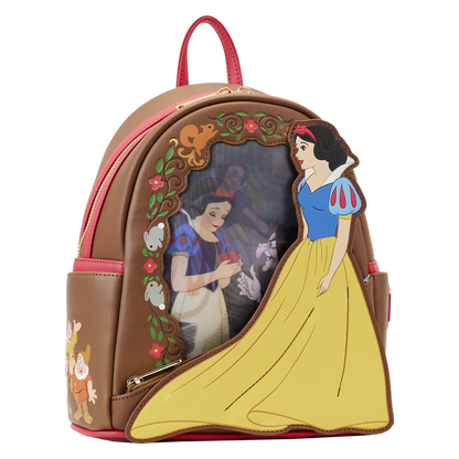 Snow White Lenticular Princess Series Mini Backpack Loungefly Disney