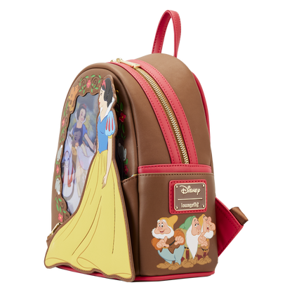 Snow White Lenticular Princess Series Mini Backpack Loungefly Disney
