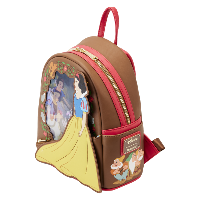Snow White Lenticular Princess Series Mini Backpack Loungefly Disney