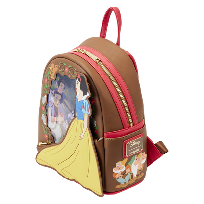 Snow White Lenticular Princess Series Mini Backpack Loungefly Disney