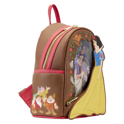 Snow White Lenticular Princess Series Mini Backpack Loungefly Disney