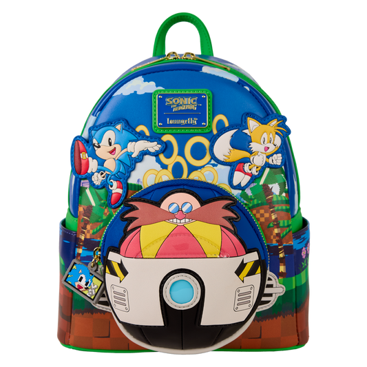 Sonic The Hedgehog Light Up Mini Backpack