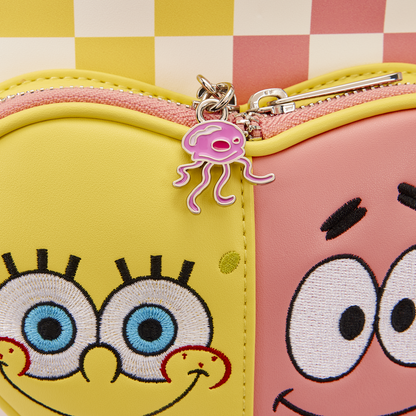Loungefly Nickelodeon SpongeBob SquarePants & Patrick Star Checkered Mini Backpack