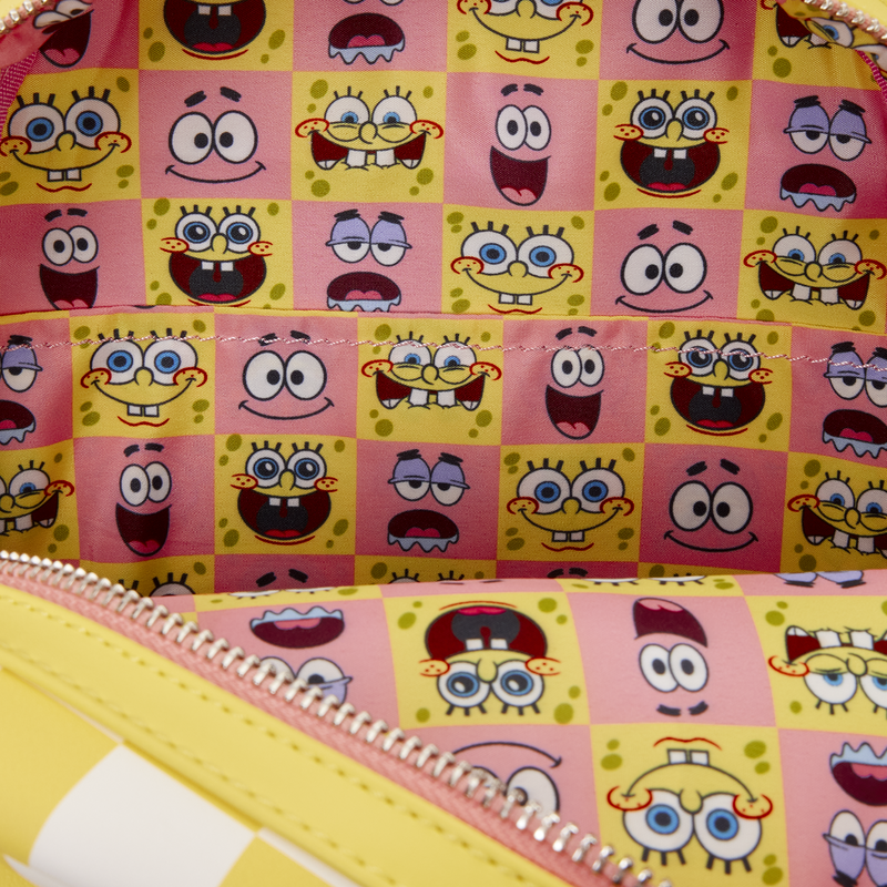 Loungefly Nickelodeon SpongeBob SquarePants & Patrick Star Checkered Mini Backpack