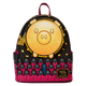 Backpack with a pig design on a white background