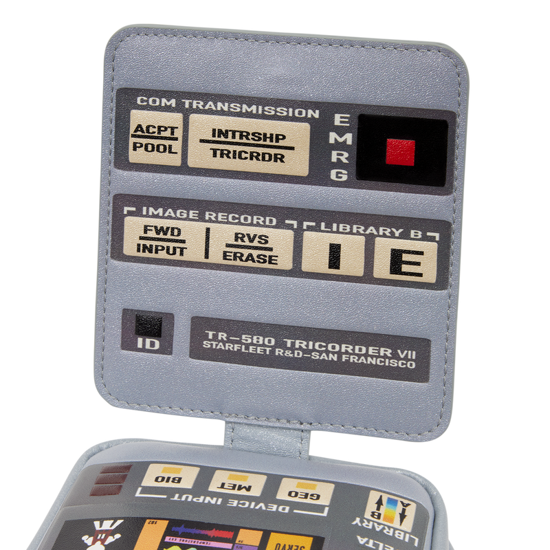 Loungefly Star Trek Tricorder Glow Crossbody Bag
