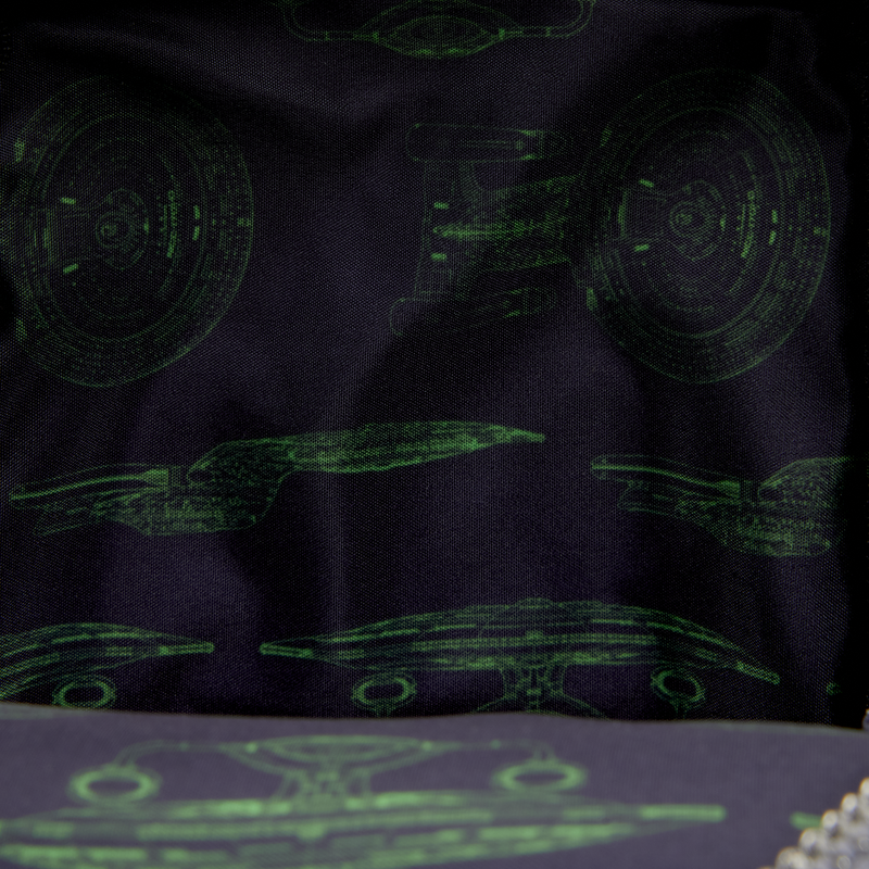 Loungefly Star Trek Tricorder Glow Crossbody Bag