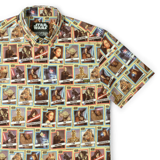 Star Wars May the 4th "Empire Cards" Button-Up Shirt