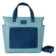 Stitch Embroidered Floral Convertible Backpack & Tote Crossbody Bag