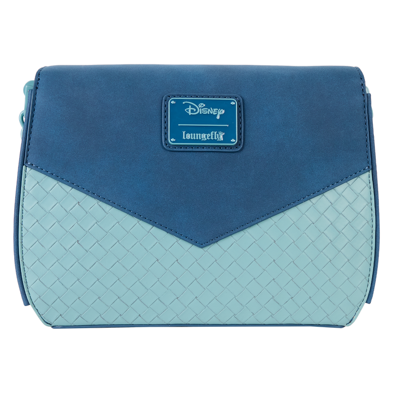 Stitch Embroidered Floral Crossbody Bag
