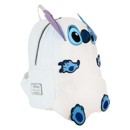 Lilo & Stitch Stitch Ghost Costume Figural Glow Mini Backpack Loungefly Disney