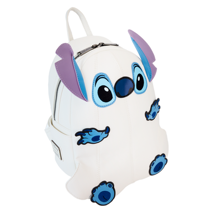 Lilo & Stitch Stitch Ghost Costume Figural Glow Mini Backpack Loungefly Disney