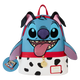 Backpack with cartoon character design on a white background