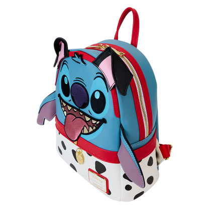 Backpack with cartoon character design on a white background