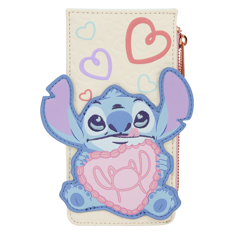 Loungefly Disney Stitch & Angel Be Mine Valentine Card Holder