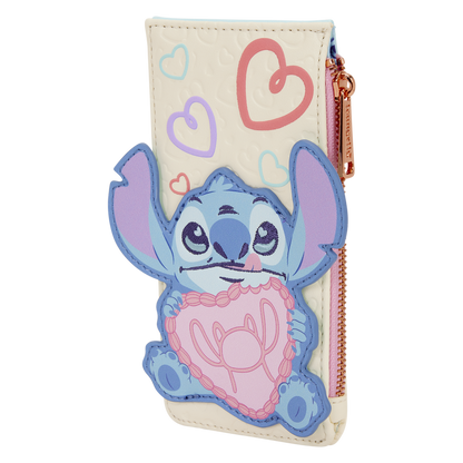 Loungefly Disney Stitch & Angel Be Mine Valentine Card Holder