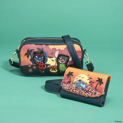 Loungefly Disney Lilo & Stitch Stitch & Angel Halloween Costumes Crossbody Bag