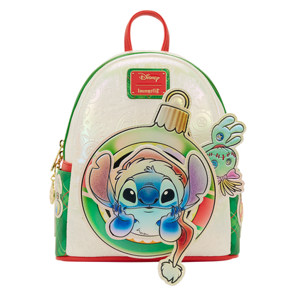 Stitch & Scrump Iridescent Holiday Ornament Mini Backpack
