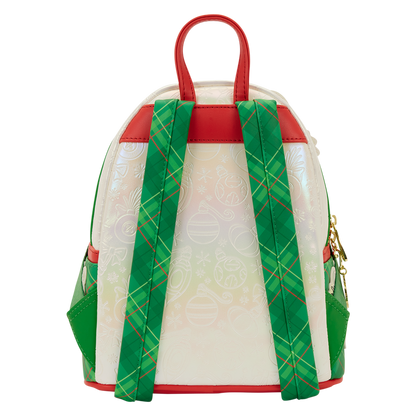 Lilo & Stitch Stitch & Scrump Iridescent Holiday Ornament Mini Backpack
