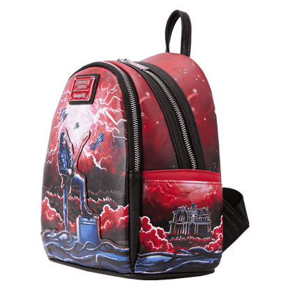 Loungefly Netflix Stranger Things Eddie Munson Tribute Glow-in-the-Dark Mini Backpack