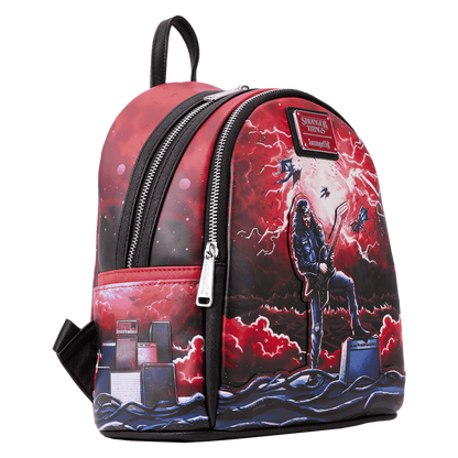 Loungefly Netflix Stranger Things Eddie Munson Tribute Glow-in-the-Dark Mini Backpack